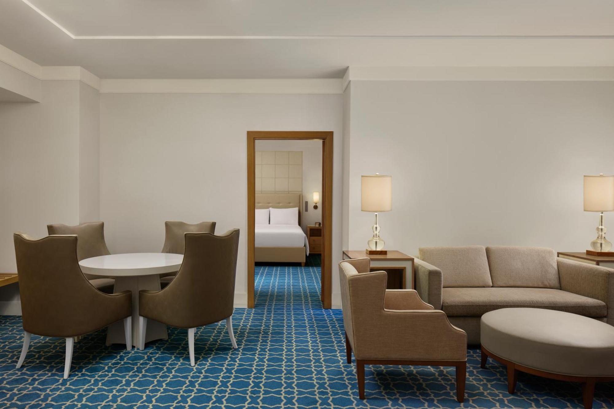 Hilton Hotel & Convention Jabal Omar Makkah Mekka Kültér fotó A suite at the hotel