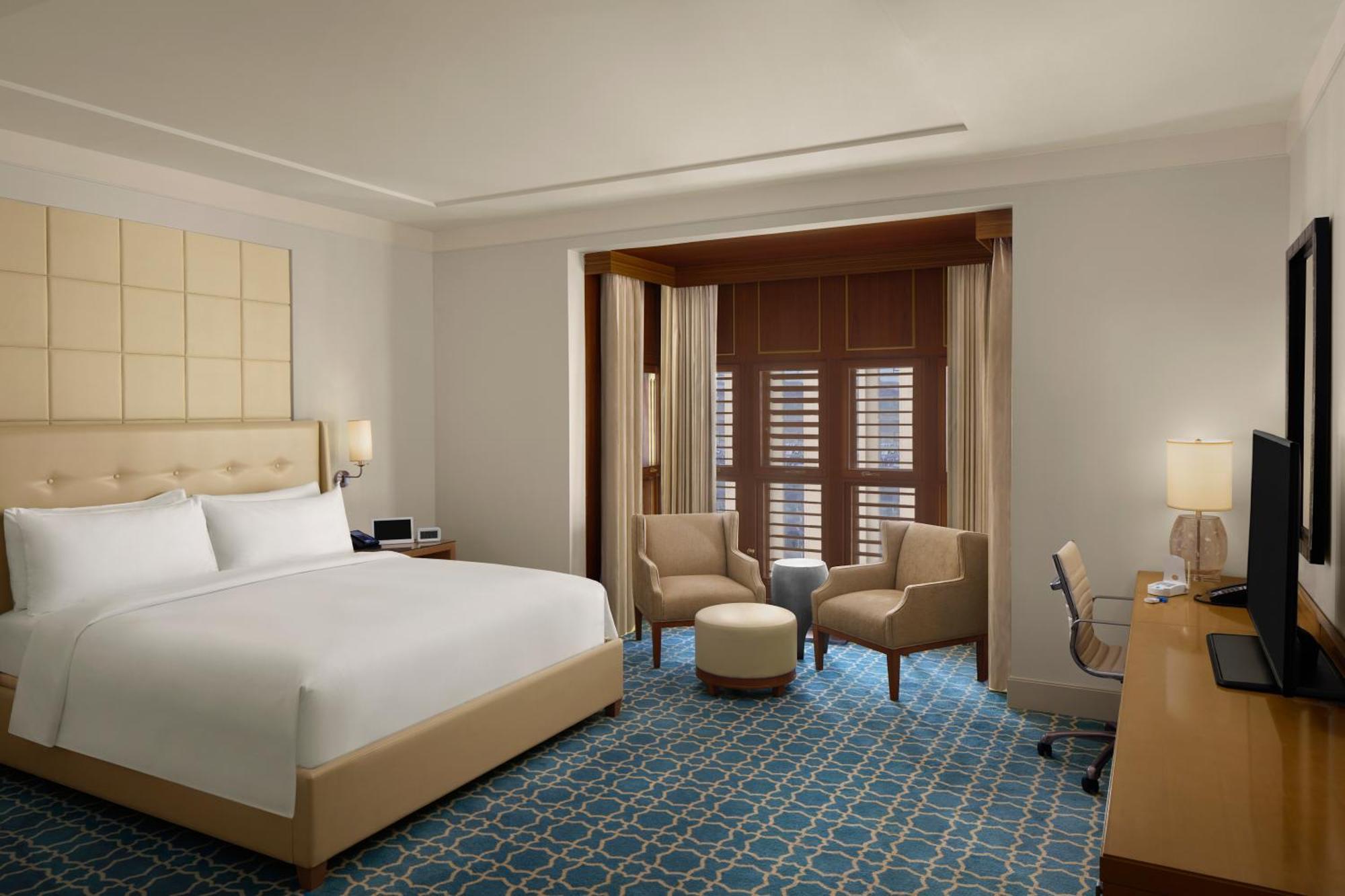 Hilton Hotel & Convention Jabal Omar Makkah Mekka Kültér fotó A guest room at the hotel