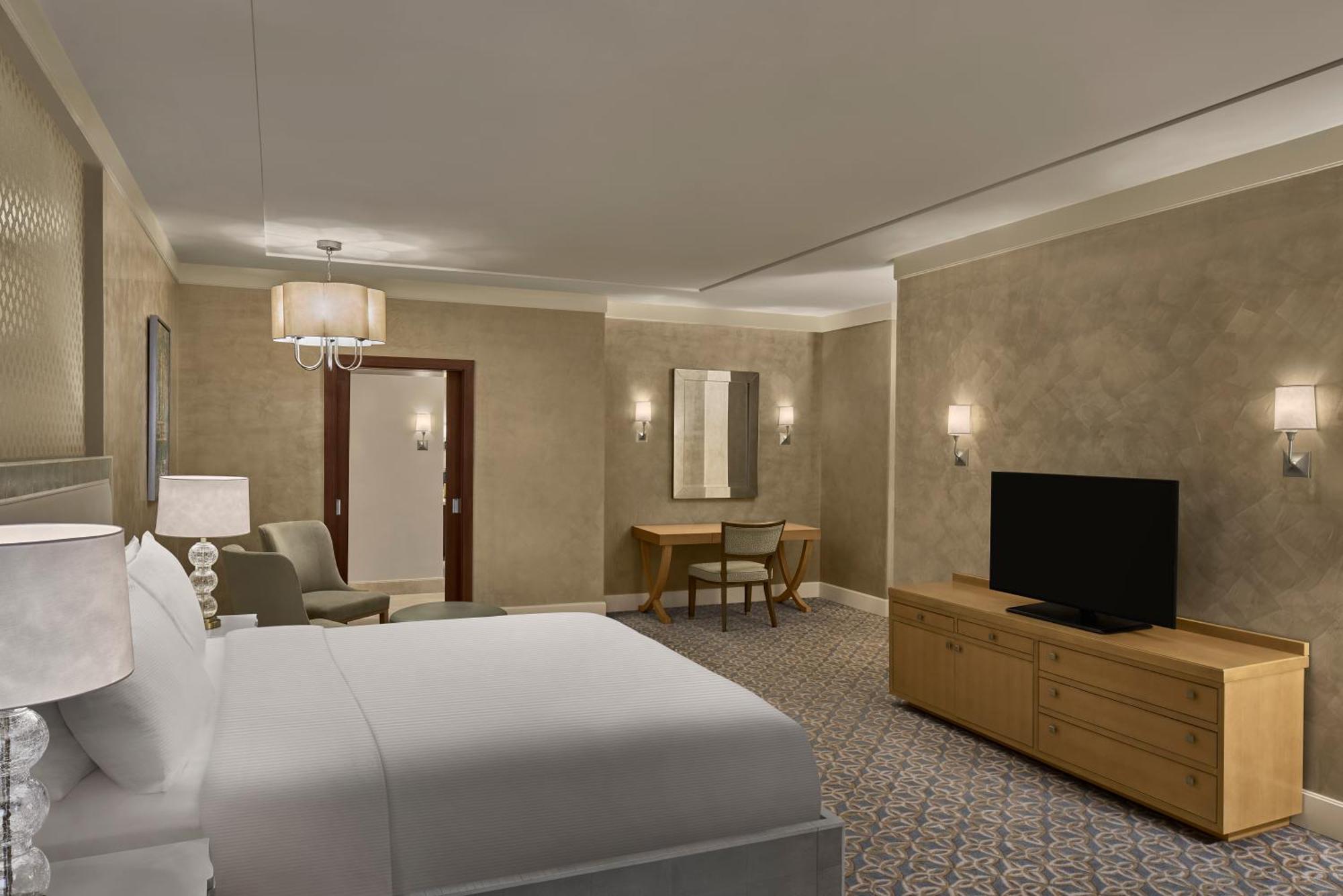 Hilton Hotel & Convention Jabal Omar Makkah Mekka Kültér fotó A guest room at the hotel