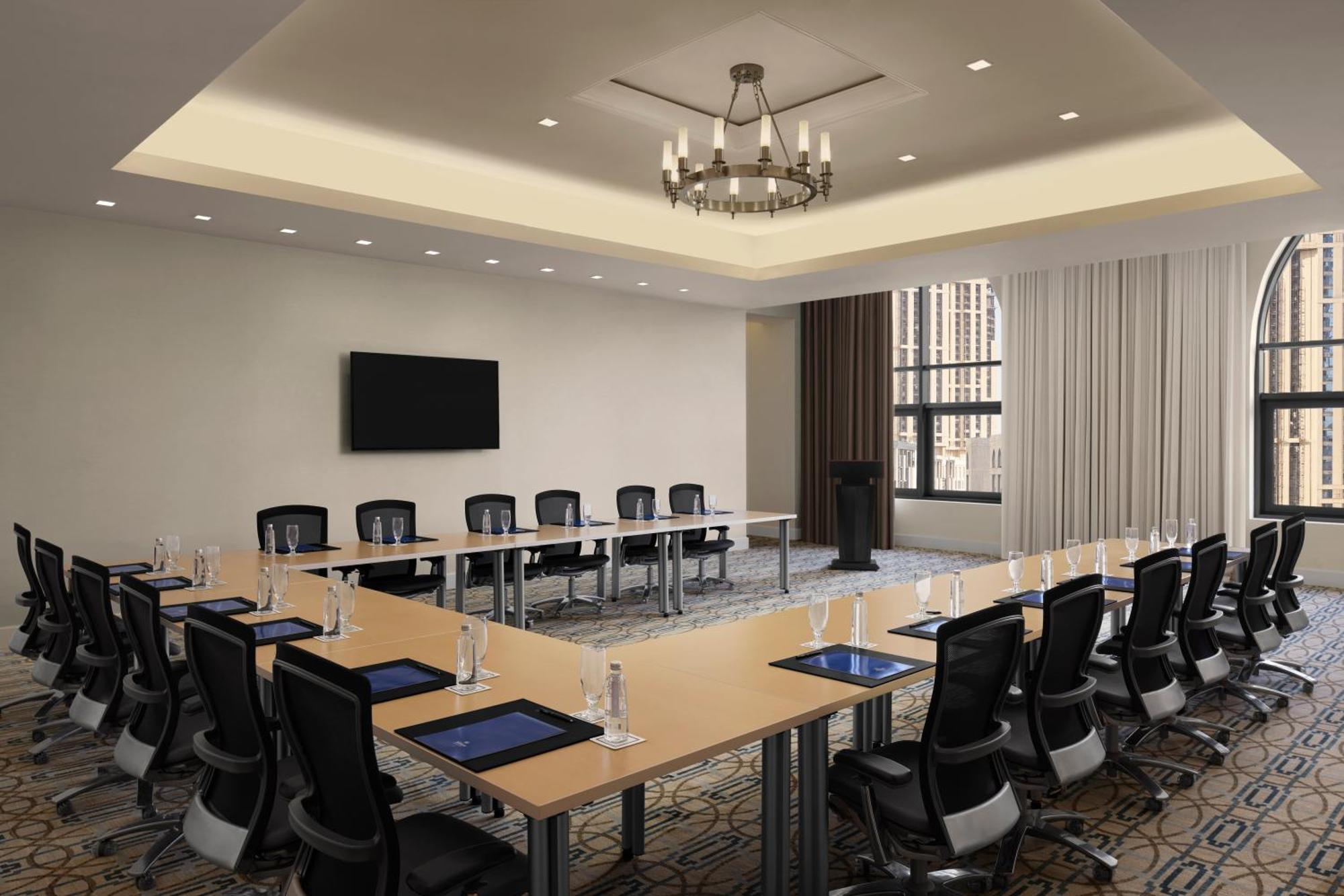 Hilton Hotel & Convention Jabal Omar Makkah Mekka Kültér fotó U-shaped meeting room