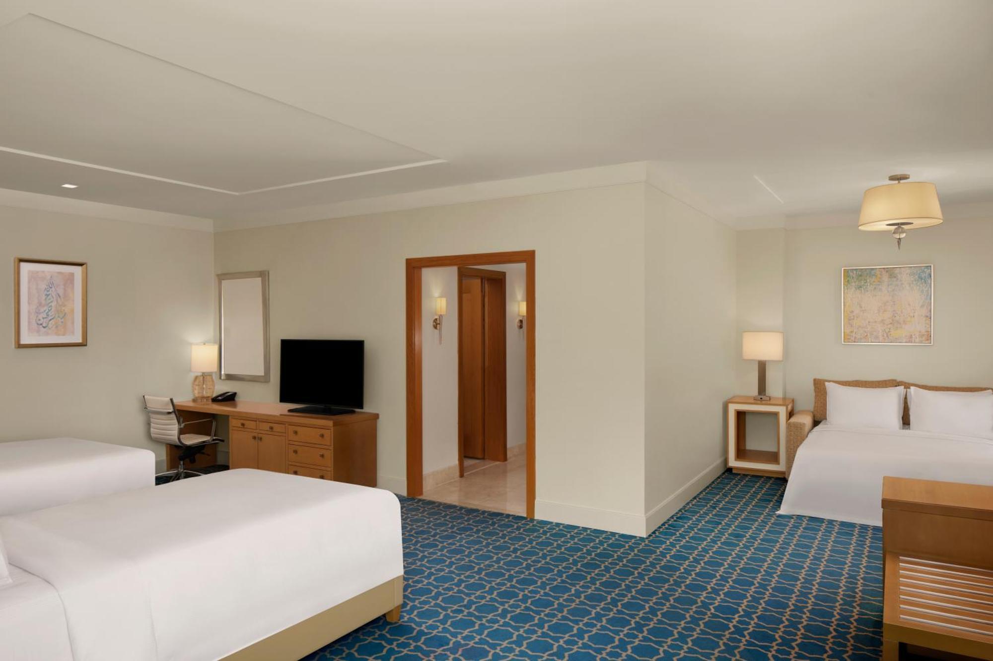 Hilton Hotel & Convention Jabal Omar Makkah Mekka Kültér fotó A room at the hotel