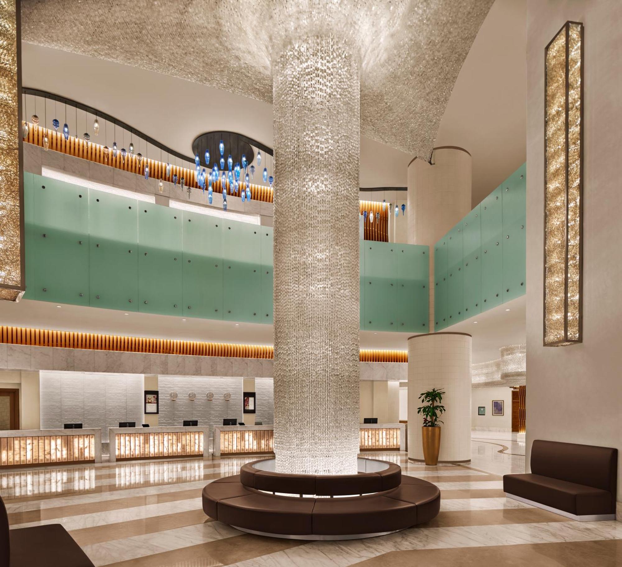 Hilton Hotel & Convention Jabal Omar Makkah Mekka Kültér fotó The lobby of the hotel